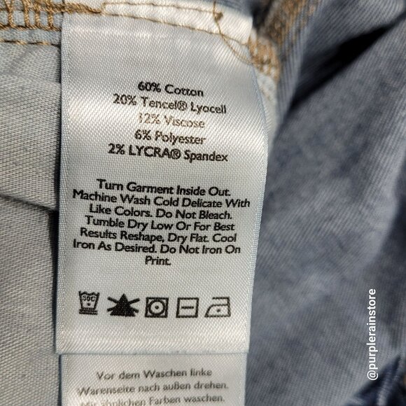 Eddie Bauer Jeans 20 T Slightly Curvy Baby Boot High Rise Medium Wash Western - Picture 5 of 13